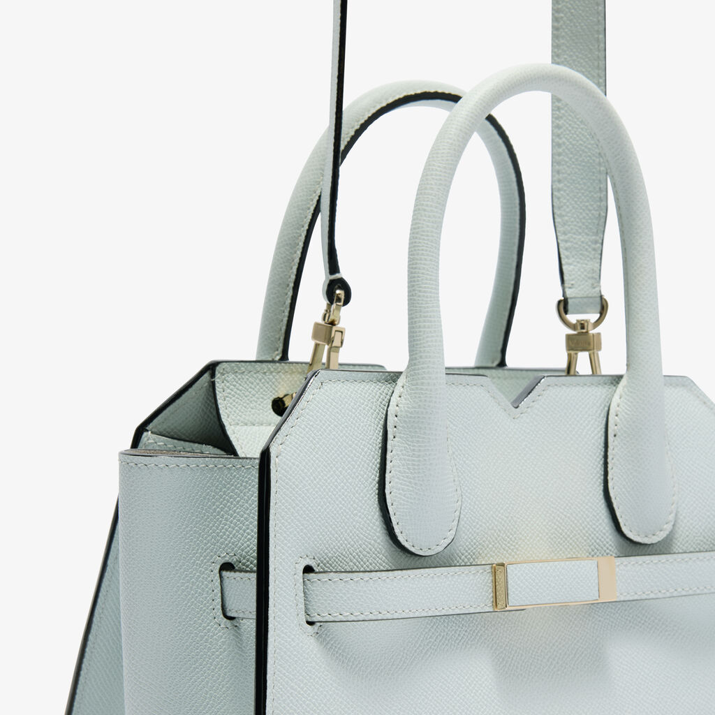 Milano Two Handles Mini Bag -  - Millepunte Soft calf leather - Valextra - 4