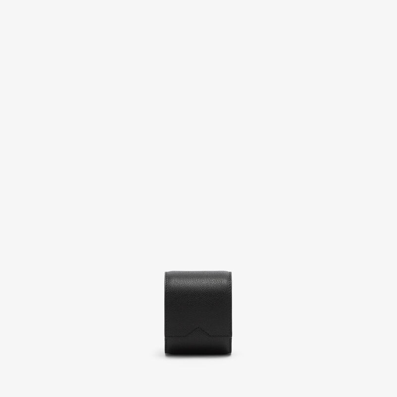 Single Watch Case - Black - Millepunte calf leather - Valextra - 1