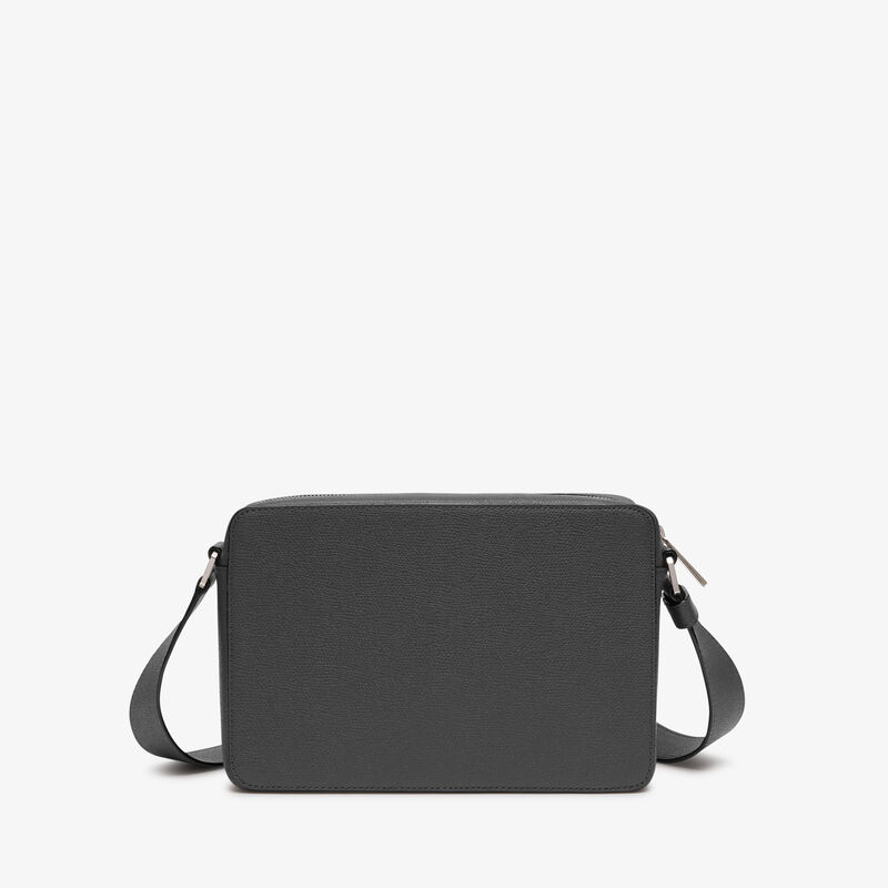 V-Line Reporter Bag - Smokey Grey - Millepunte calf leather - Valextra - 6