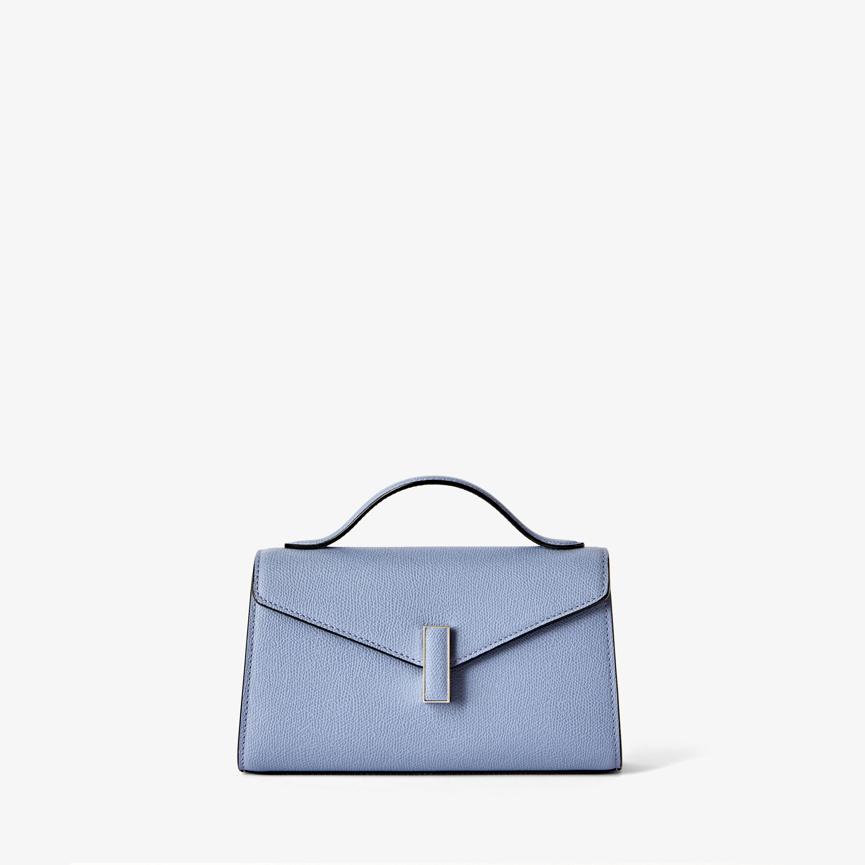 Women's Light Blue Luxury Leather Iside Tìn Handle Bag | Valextra
