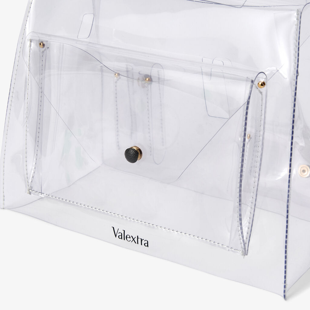 Raincoat with Pocket Iside Mini -  - Ecoline Sheer/Vitello VS - Valextra - 4