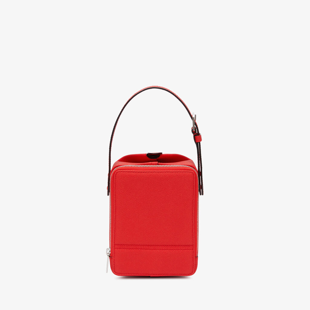 Borsa Tric Trac - Rosso Cremisi - Vitello VS - Valextra - 6