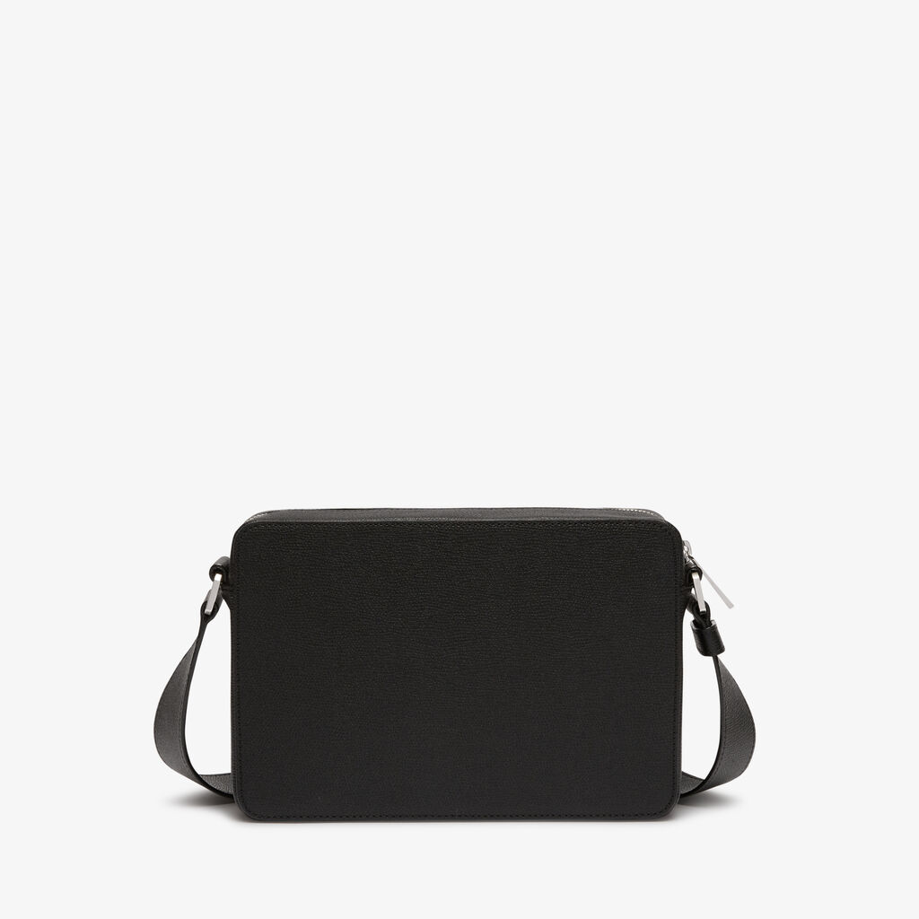 V-Line Reporter Bag - Black - Vitello VS - Valextra - 6