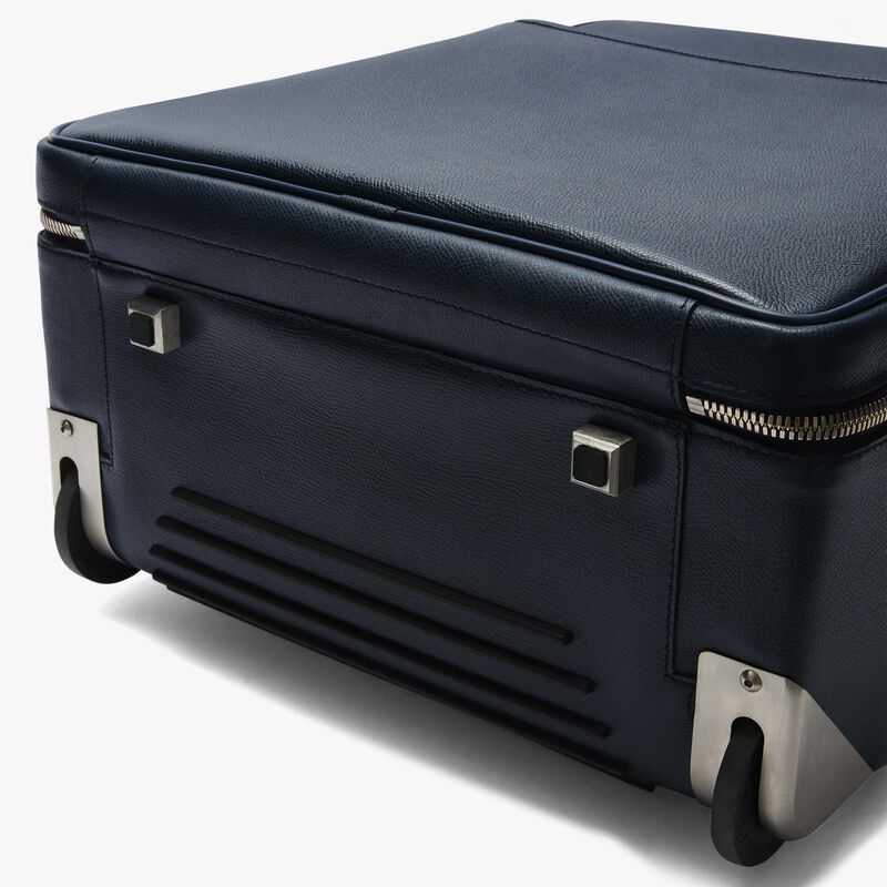 V-Line Trolley - Dark Blue - Millepunte calf leather - Valextra - 4