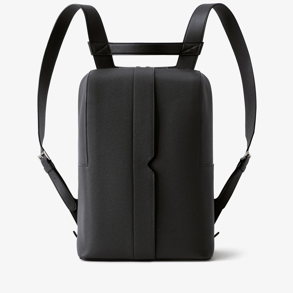 V-Line Backpack - Night Blue - Vitello Millepunte Soft - Valextra - 1