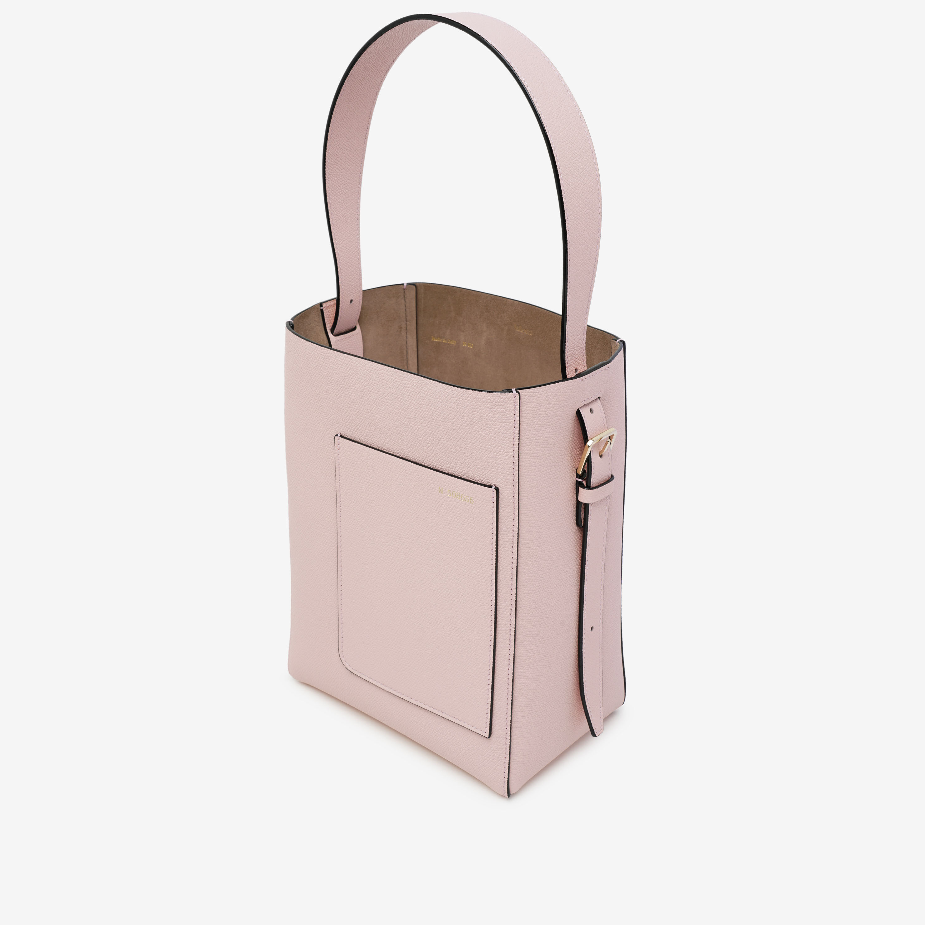 Valextra grained-leather shoulder bag - Neutrals