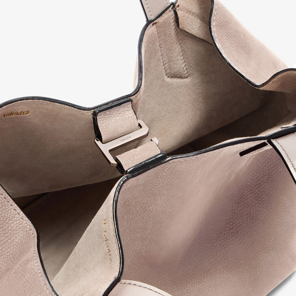 Gio Senso Two Handles Bag - Nude Pink - Millepunte Nubuk Senso Leather - Valextra - 3