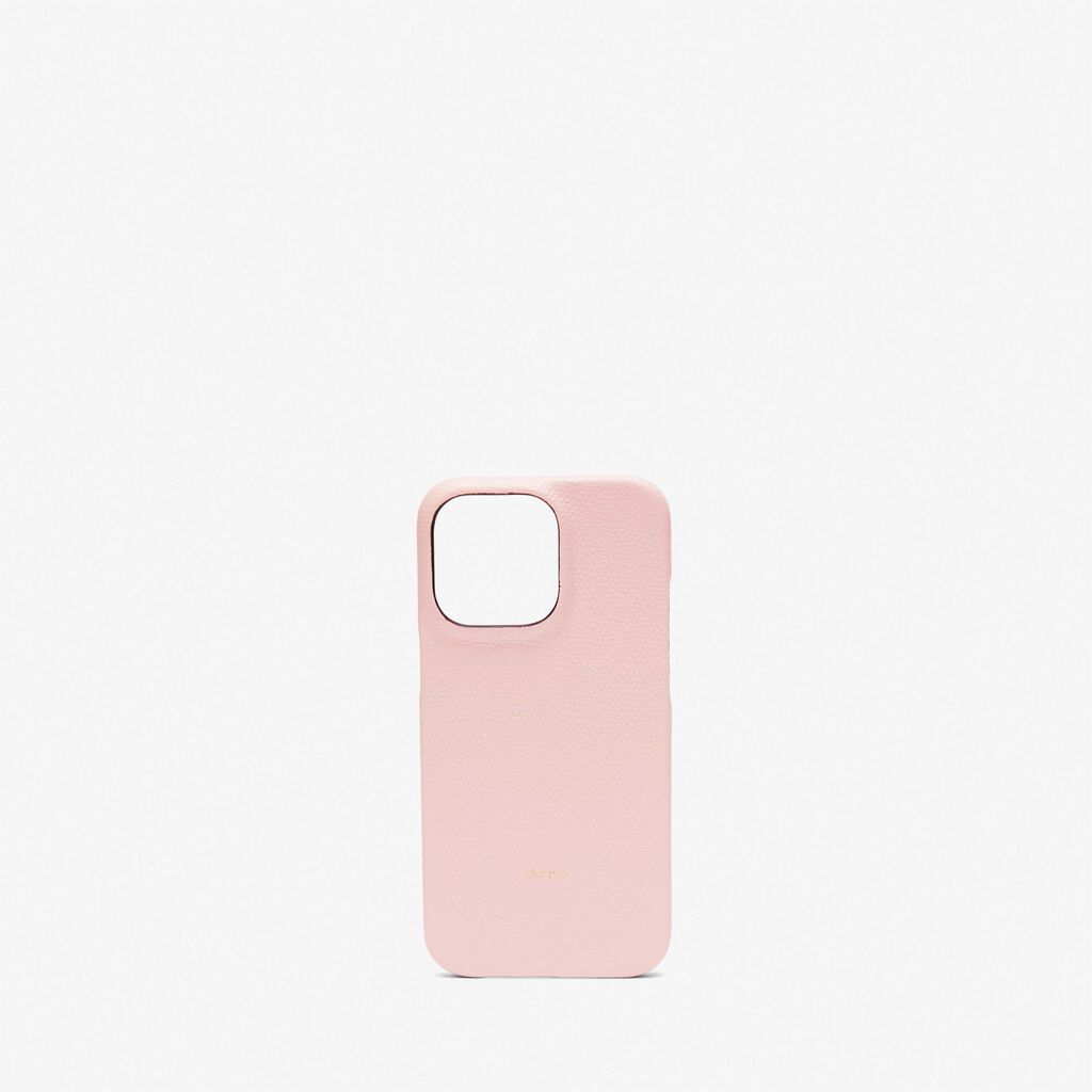 Iphone 13 Pro Cover - Peony Pink - Vitello VS - Valextra - 1