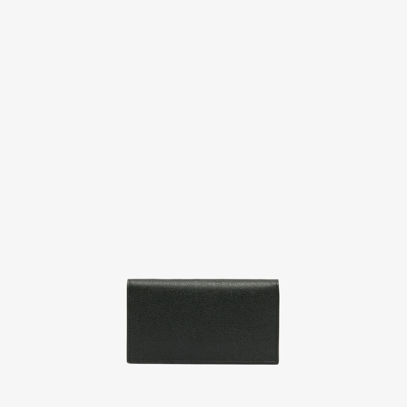 Brera Purse - Black - Millepunte calf leather - Valextra - 4