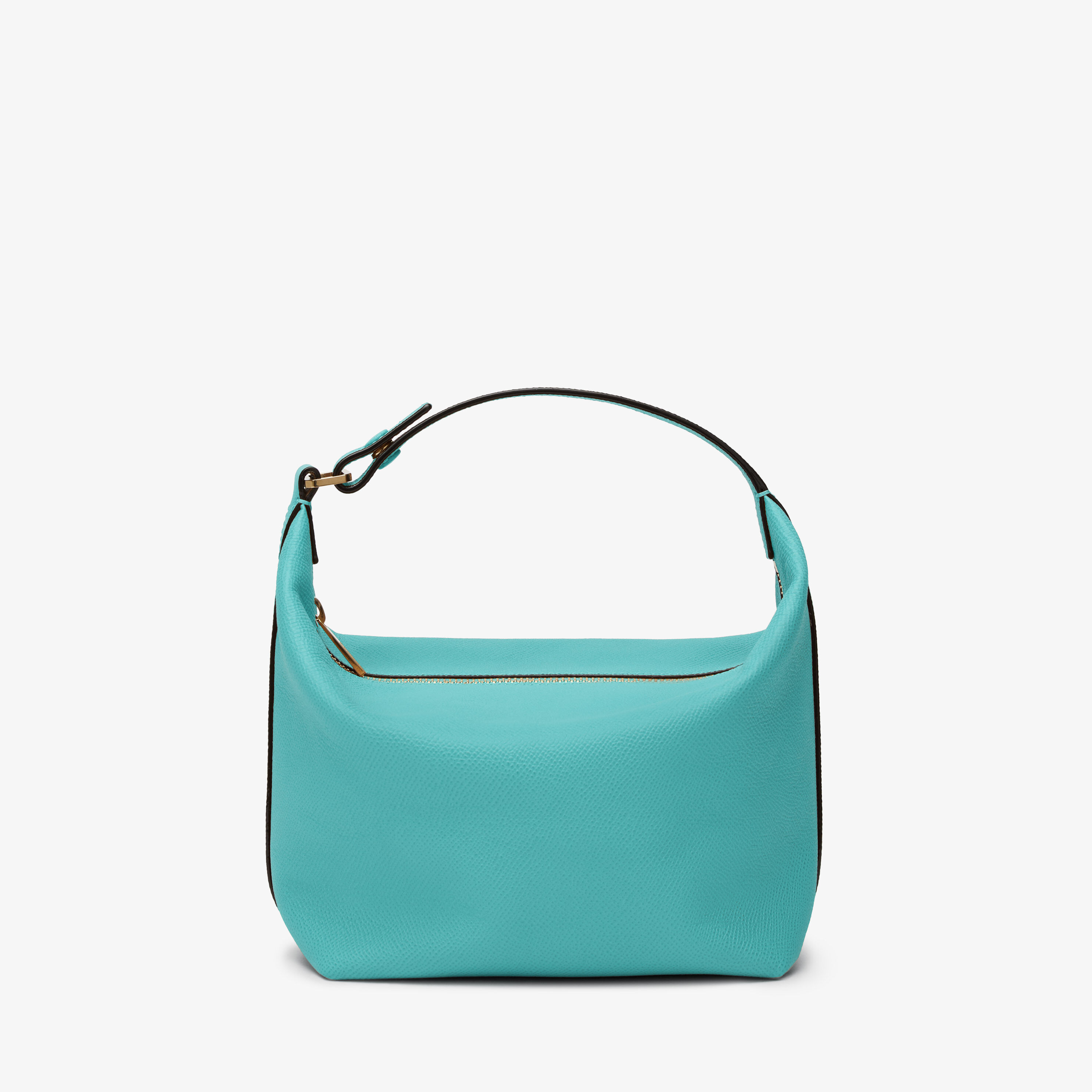 Millepunte Soft calf leather Mochi Top Handle Mini Bag in Ocean