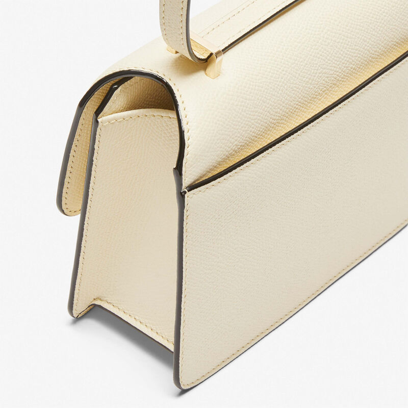 Nolo crossbody Mini bag - Pergamena White - Vitello VS - Valextra - 6