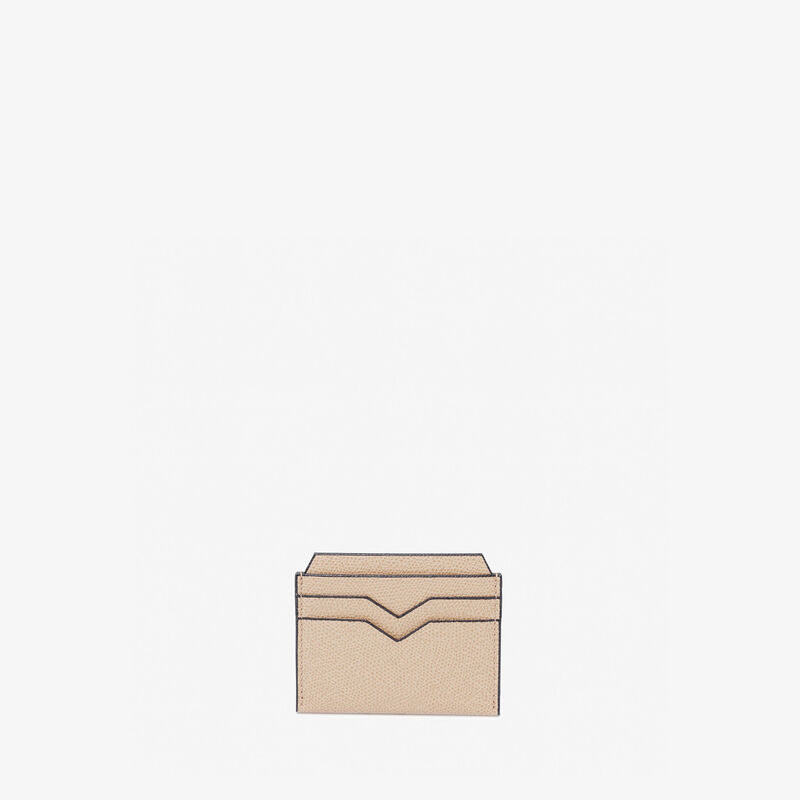 4CC Card Case - Powder Pink - Millepunte calf leather - Valextra - 2