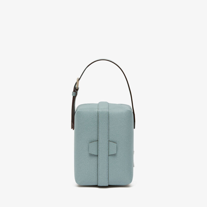 Tric Trac Bag - Smokey Blue - Millepunte calf leather - Valextra - 3
