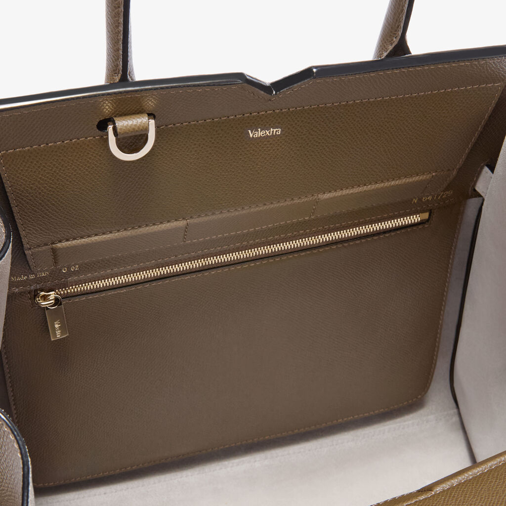 Milano Two Handles Medium Bag -  - Millepunte Soft calf leather - Valextra - 5