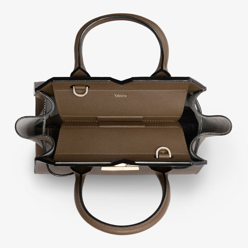 Milano Two Handles Mini Bag -  - Vitello Millepunte Soft - Valextra - 8