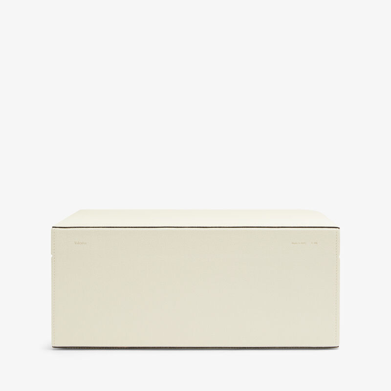 Jewerly Box Large - Pergamena White - Millepunte calf leather - Valextra - 5