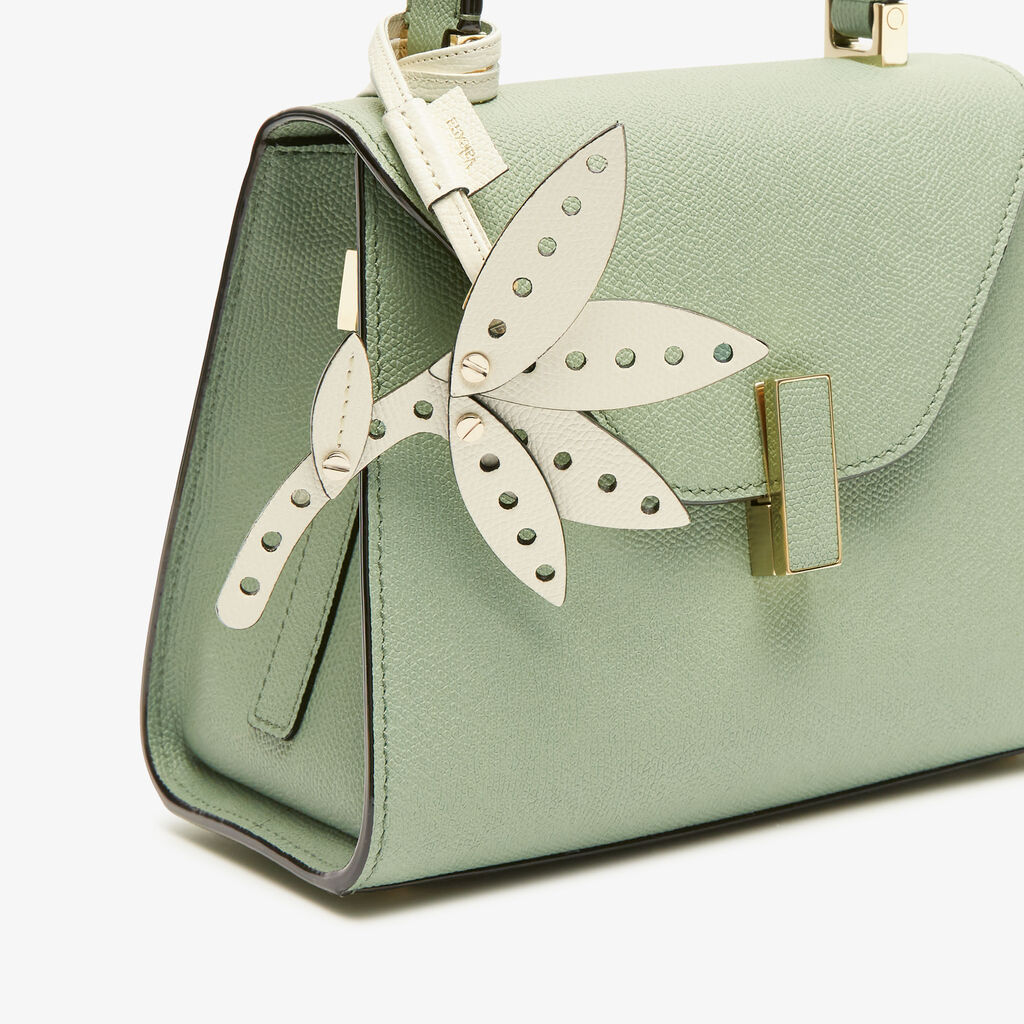 Engineering Beauty Flower Charm - Pergamena White - Vitello VS - Valextra - 2
