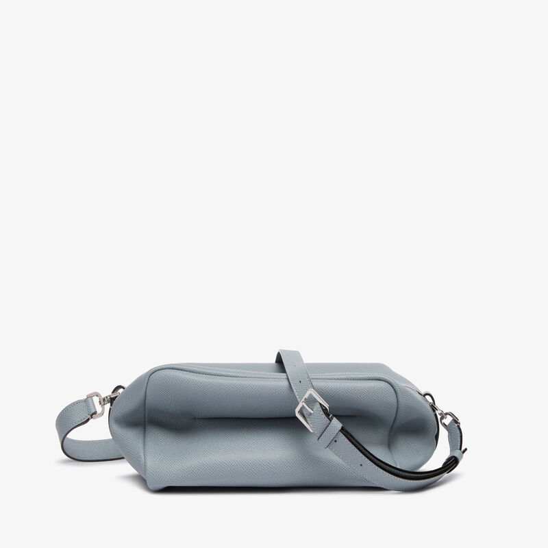 Origami Crossbody Medium Bag - Niagara Blue - Millepunte Soft calf leather - Valextra - 5
