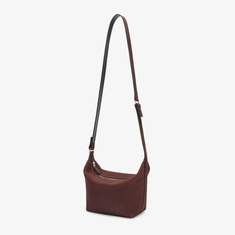 Mochi Senso Top Handle Mini Bag -  - Vitello Millepunte Nabuk - Valextra - 4
