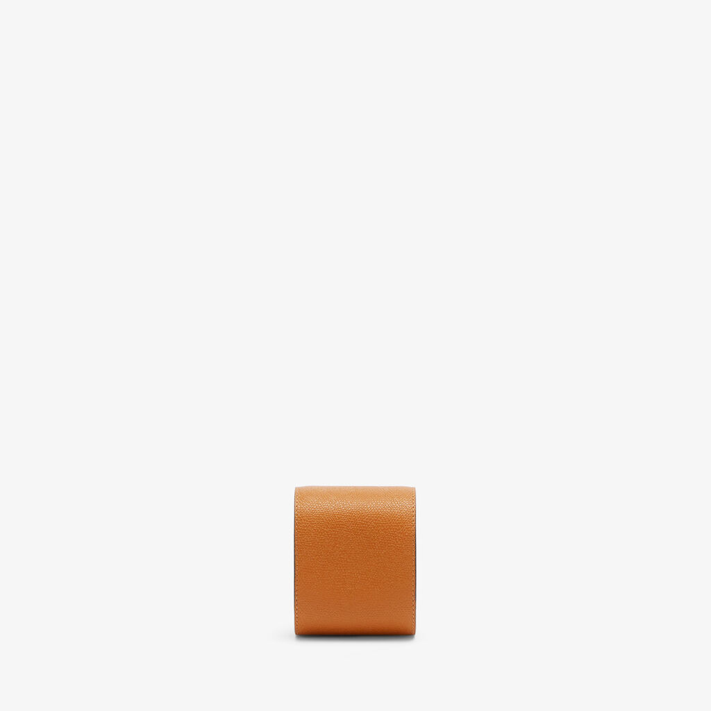 Single Watch Case - Havana Brown - Vitello VS - Valextra - 4