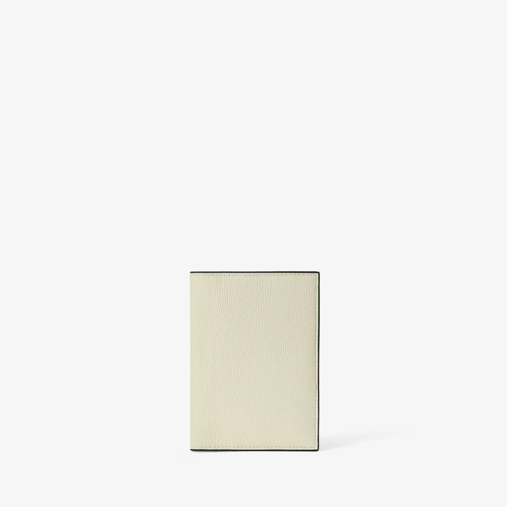 Passport Holder 3CC - Pergamena White - Vitello VS - Valextra - 1
