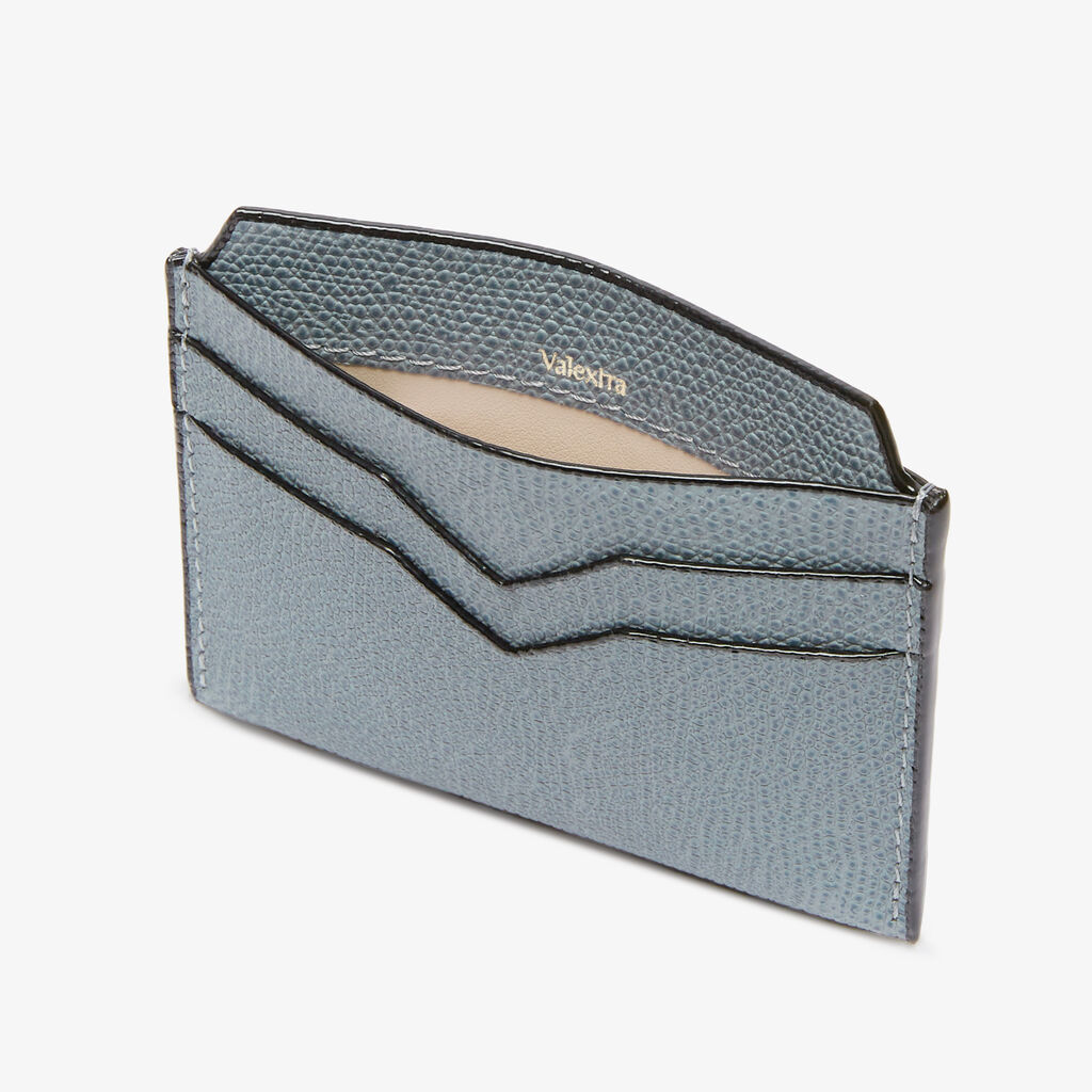 4CC Card Case - Niagara Blue - Vitello VS - Valextra - 2