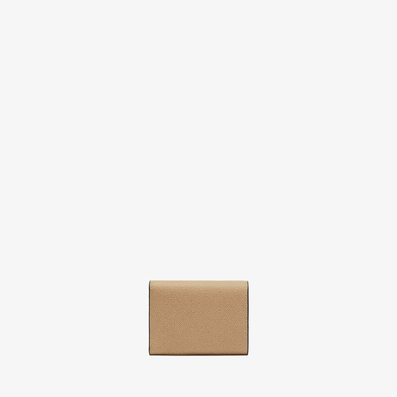 Pocket Purse 6CC - Cashmere Beige - Millepunte calf leather - Valextra - 4