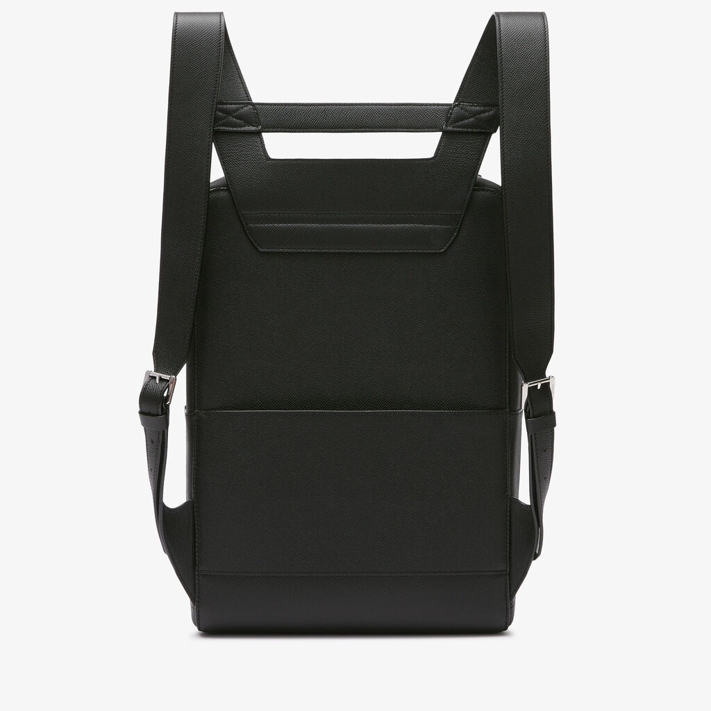 Zaino V-Line - Nero - Vitello Millepunte Soft - Valextra - 6