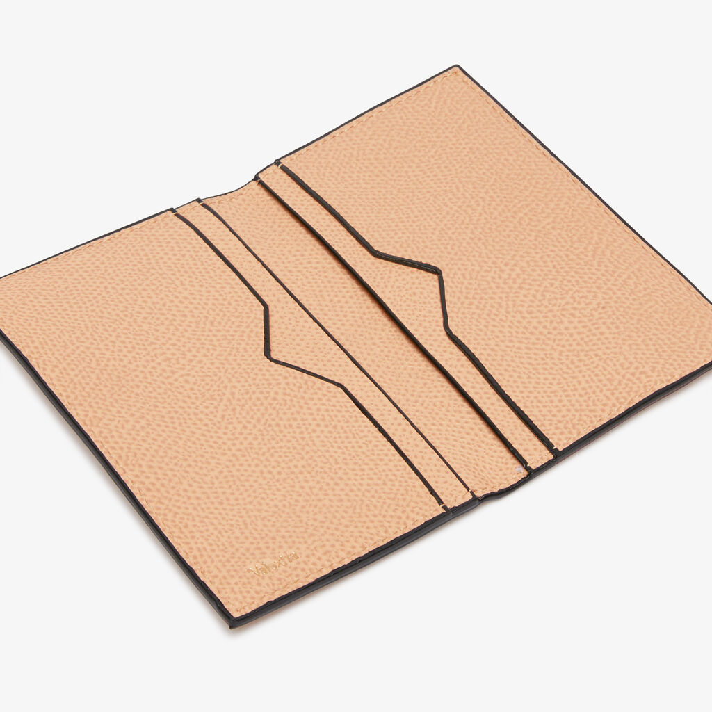 Card case V line - Powder Pink - Vitello VS - Valextra - 2