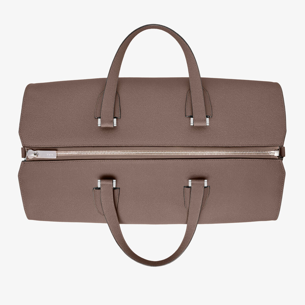 Babila Boston Travel Bag - - Millepunte calf leather - Valextra - 6