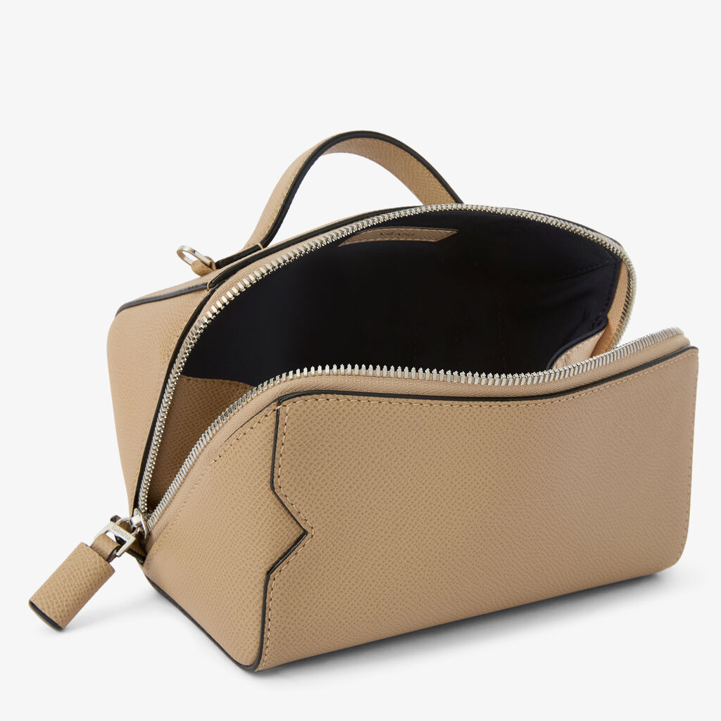 V-Line Crossbody Vanity Bag -  - Vitello Millepunte Soft - Valextra - 2