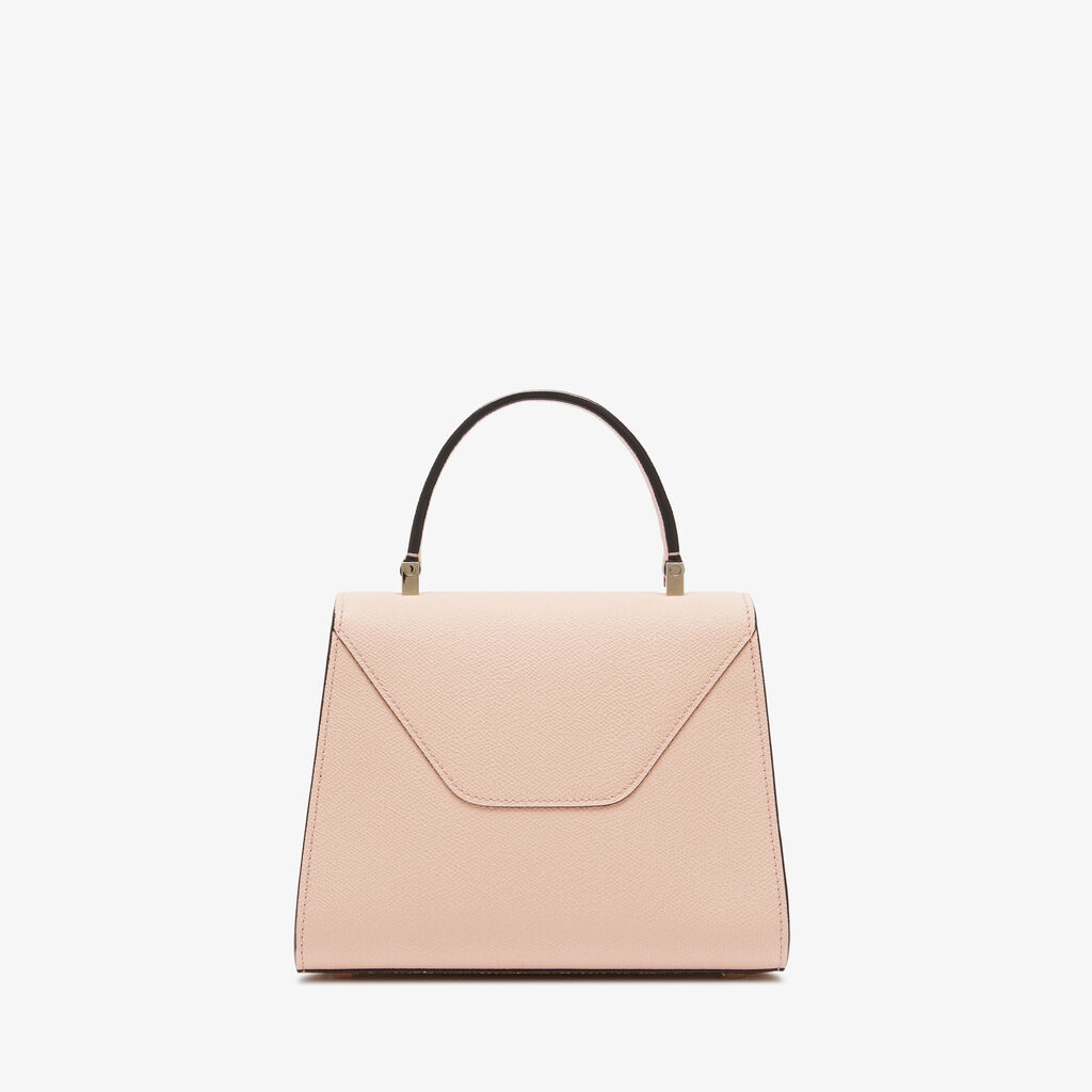 Iside Top Handle Mini Bag - Bonne Mine Pink - Vitello VS - Valextra - 5