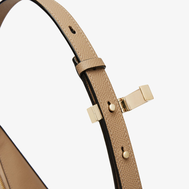 ViVi Hobo Medium Bag - Cashmere Beige - Millepunte Soft calf leather - Valextra - 5