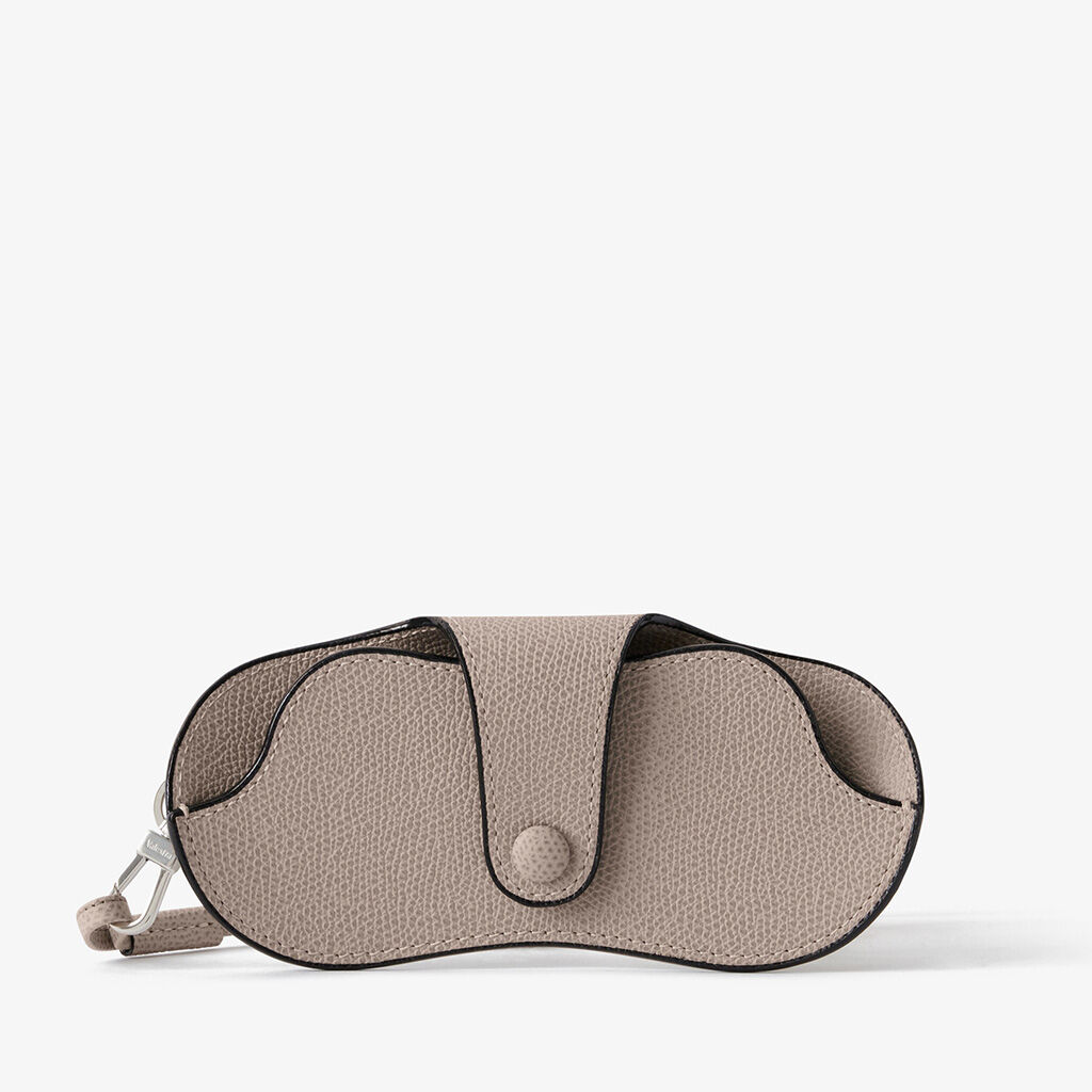 Porta Occhiali con Tracolla - Rosa Nude - Vitello VS - Valextra - 5