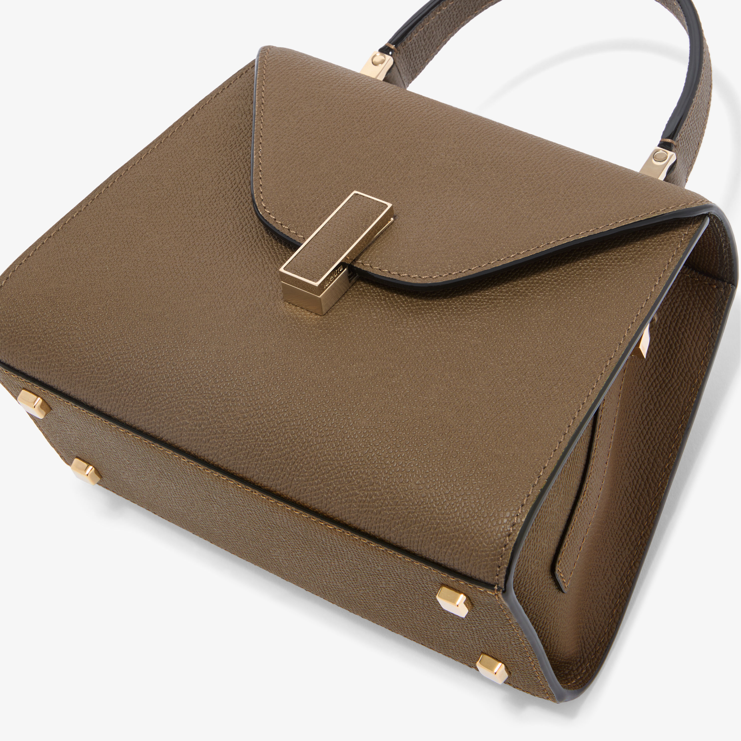 Millepunte calf leather Iside Top Handle Mini Bag in MK | Valextra