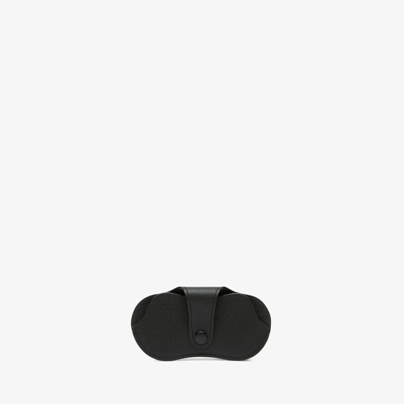 Glasses Case - Black - Millepunte calf leather - Valextra - 1