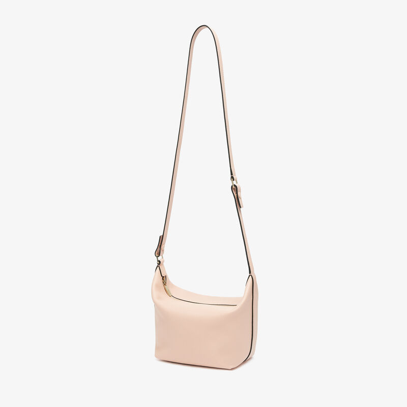 Mochi Top Handle Mini Bag - Bonne Mine Pink - Millepunte Soft calf leather - Valextra - 4