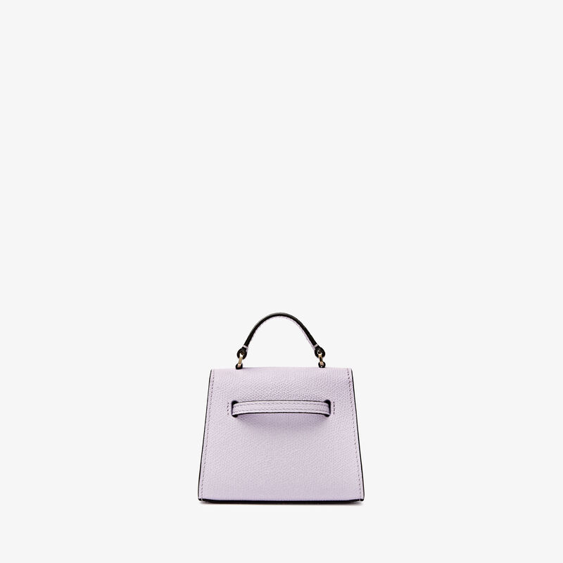 Iside Belt Bag - Wisteria Pink - Millepunte calf leather - Valextra - 5