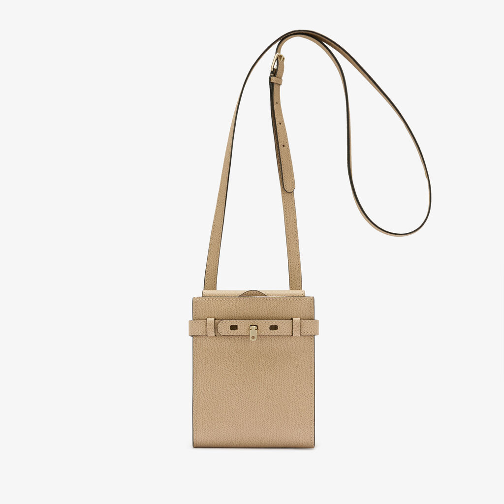 Brera B-Tracollina Slim Crossbody Micro Bag -  - Vitello VS - Valextra - 1