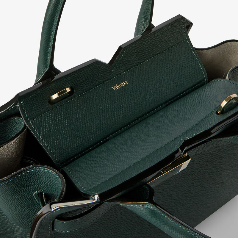 Milano Two Handles Mini Bag -  - Vitello Millepunte Soft - Valextra - 2