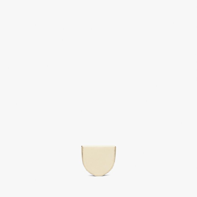 Tallone Coin Purse - Pergamena White - Millepunte calf leather - Valextra - 3