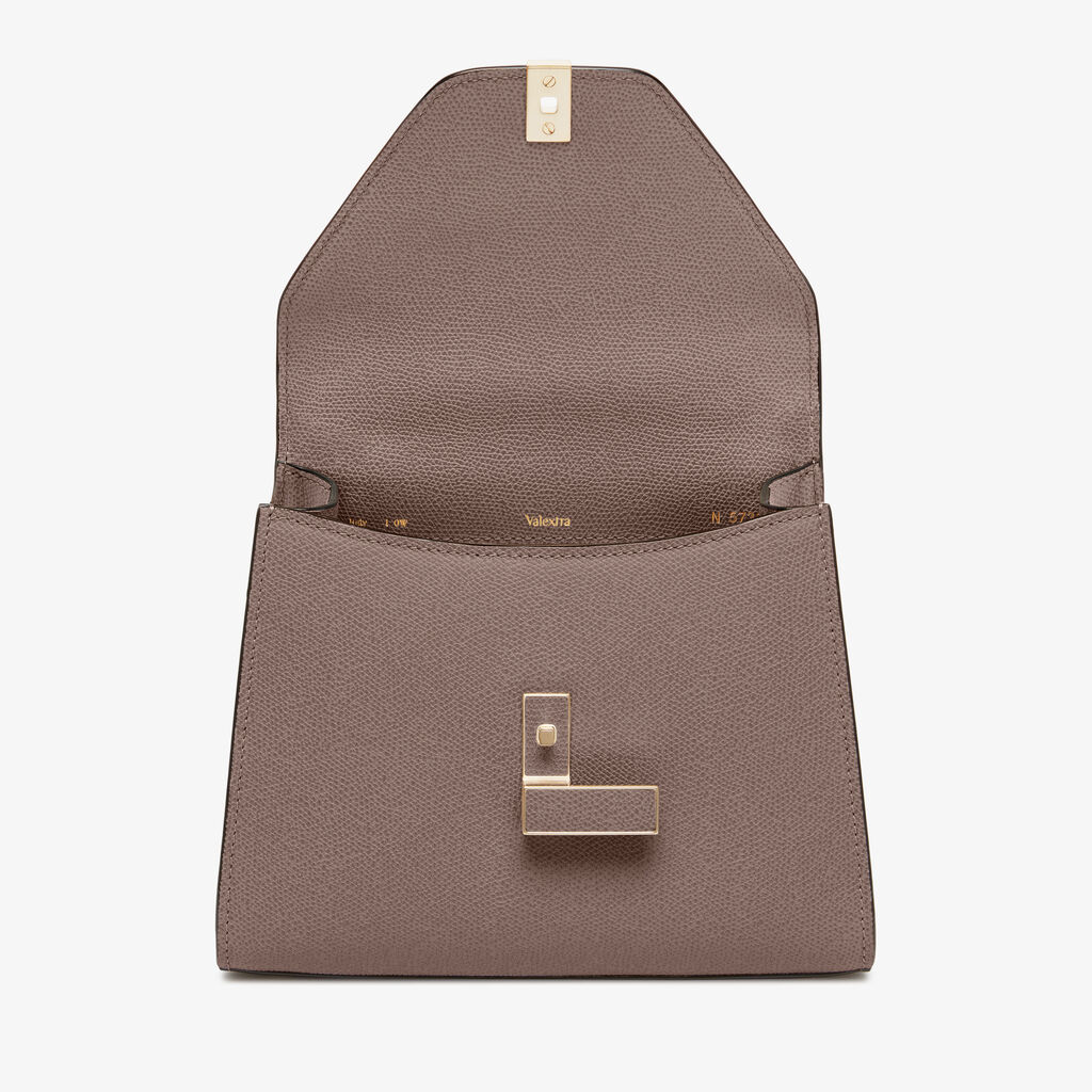 Iside Top handle mini bag - - Millepunte calf leather - Valextra - 7