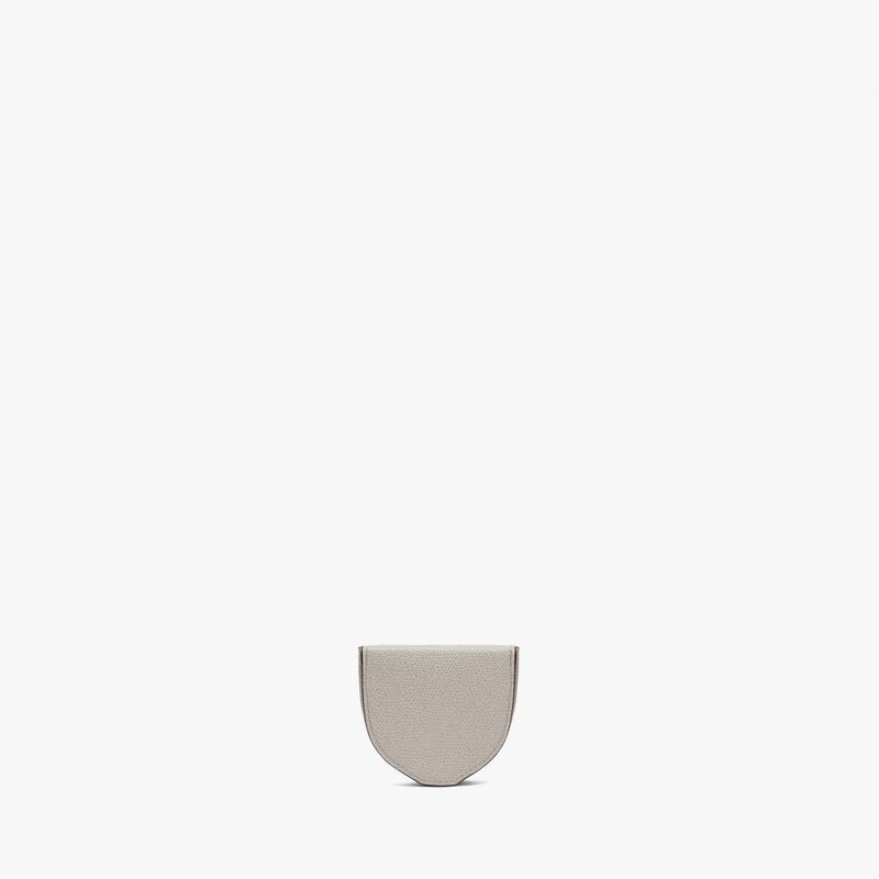 Tallone Coin Purse - Ash Grey - Millepunte calf leather - Valextra - 3