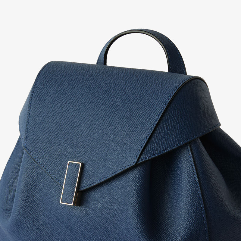 Iside Medium Backpack - Sapphire Blue - Millepunte Soft calf leather - Valextra - 2