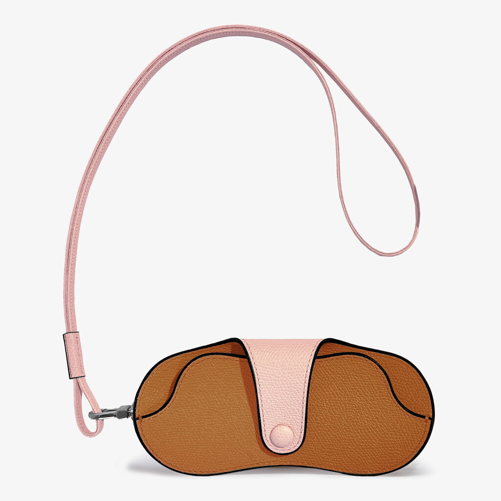 Customised glasses Case with lanyard -  - Vitello VS - Valextra - 1