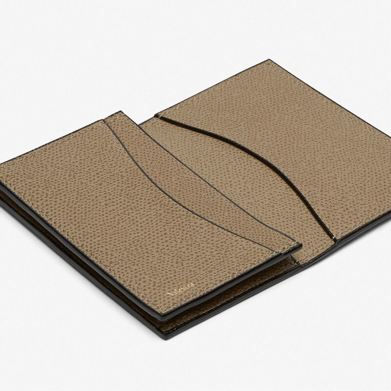 Card Case Onda - Oyster Brown - Millepunte calf leather - Valextra - 2