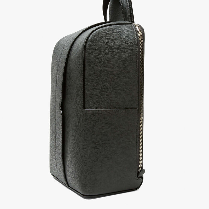 V-Line One Shoulder Backpack - Smokey Grey - Millepunte calf leather - Valextra - 3