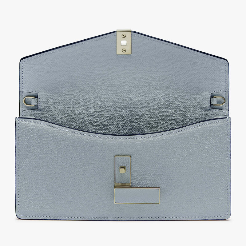 Iside clutch bag - Niagara Blue - Millepunte calf leather - Valextra - 7