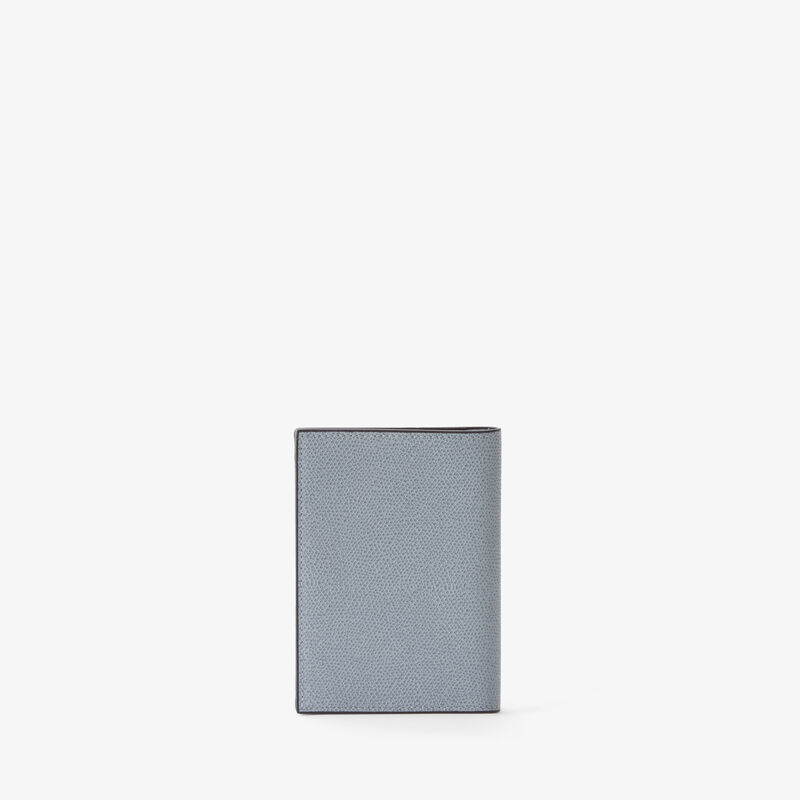 Passport Holder 3CC - Niagara Blue - Millepunte calf leather - Valextra - 4