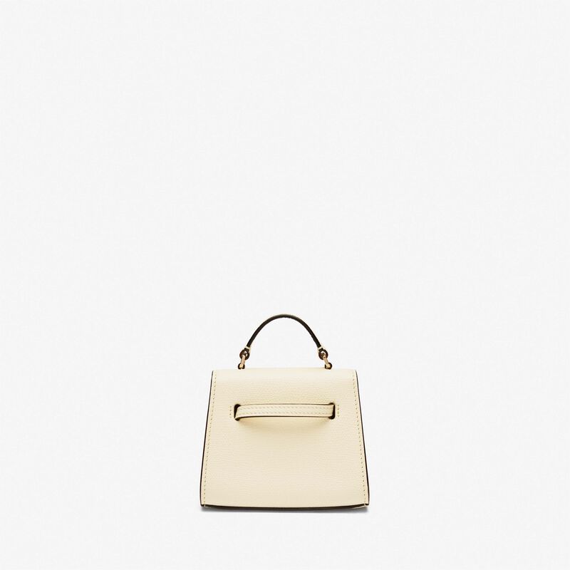 Iside Belt Bag - Pergamena White - Millepunte calf leather - Valextra - 5